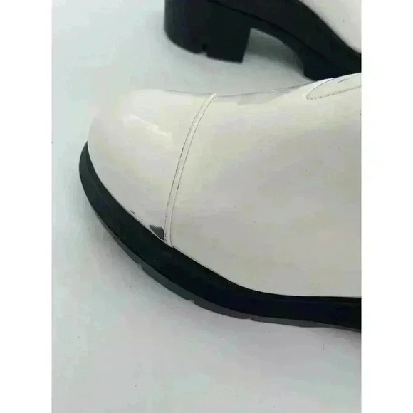 STUART WEITZMAN Women‎ Norah Patent Leather Lug Sole Boots size 6.5 - Picture 3 of 6